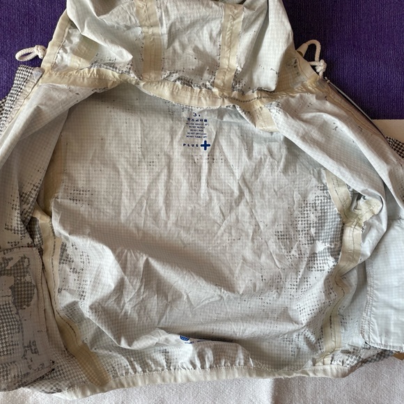 K-way houndstooth pattern windbreaker / raincoat (3t) - Picture 5 of 5